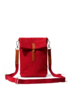 Crimson Red Scout Crossbody Bag