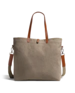 Khaki Beige Buoy Tote Bag