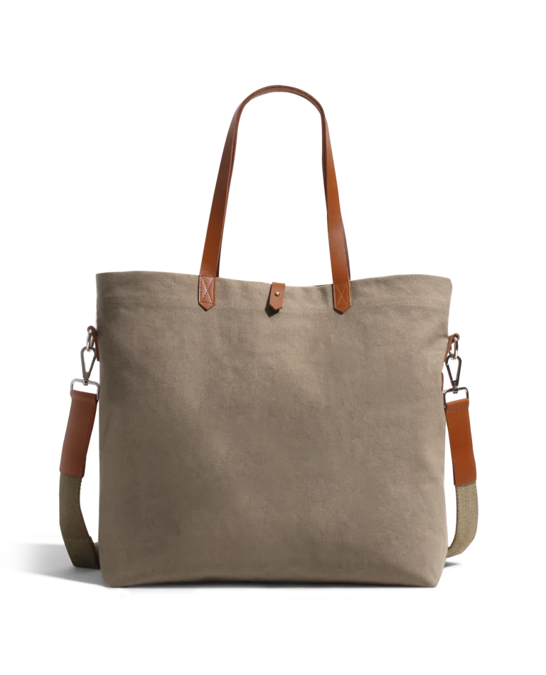 Khaki Beige Buoy Tote Bag