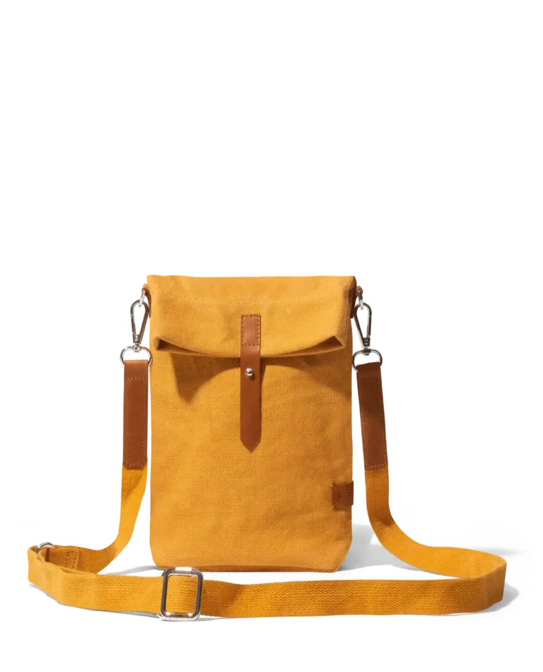 Mustard Yellow Scout Crossbody Bag
