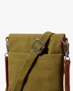 Olive Green Scout Crossbody Bag - Image 11