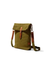 Olive Green Scout Crossbody Bag - Image 5