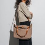 Khaki Beige Buoy Tote Bag - Image 2
