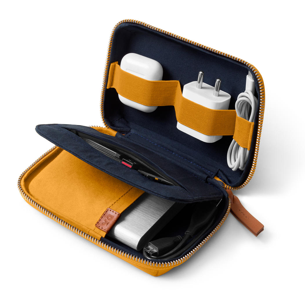 Marshal Mini Tech Kit Organiser - Yellow - Image 1