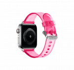 Panther Pink Clear Apple WatchBand (38/40/41mm)