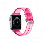 Panther Pink Clear Apple WatchBand (38/40/41mm)