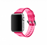 Panther Pink Clear Apple WatchBand (38/40/41mm) - Image 3