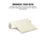 Arete Laptop Stand - Ivory White - Image 9