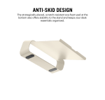 Arete Laptop Stand - Ivory White - Image 6