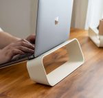 Arete Laptop Stand - Ivory White - Image 2