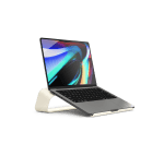 Arete Laptop Stand - Ivory White