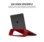 Arete Laptop Stand - Red - Image 3