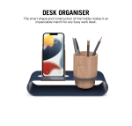 Cirque Phone and Pen Stand - Blue - Image 4