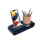 Cirque Phone and Pen Stand - Blue