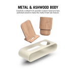 Cirque Phone and Pen Stand - Ivory White - Image 8