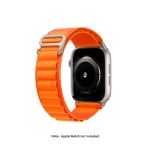 Orange Ridge Loop Apple WatchBand (38/40/41mm)