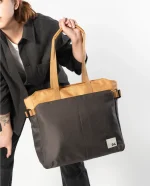 Amber-Charcoal Key Tote Bag - Image 2