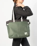 Charcoal-Kelp Key Tote Bag - Image 2