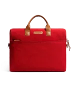 Crimson Red City Compact Fleet Messenger Bag