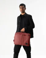Red Clay Meridian Convertible Briefpack - Image 3
