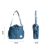 Space Blue Pass Satchel Bag - Image 2