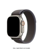 Blue-Black Pull Tab Nylon Weave Apple WatchBand (38/40/41mm) - Image 2