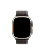Blue-Black Pull Tab Nylon Weave Apple WatchBand (38/40/41mm) - Image 3