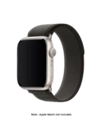 Grey Pull Tab Nylon Weave Apple WatchBand (38/40/41mm) - Image 2