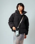 Grey Crossbody Utility Phone Lanyard - Strap - Image 3