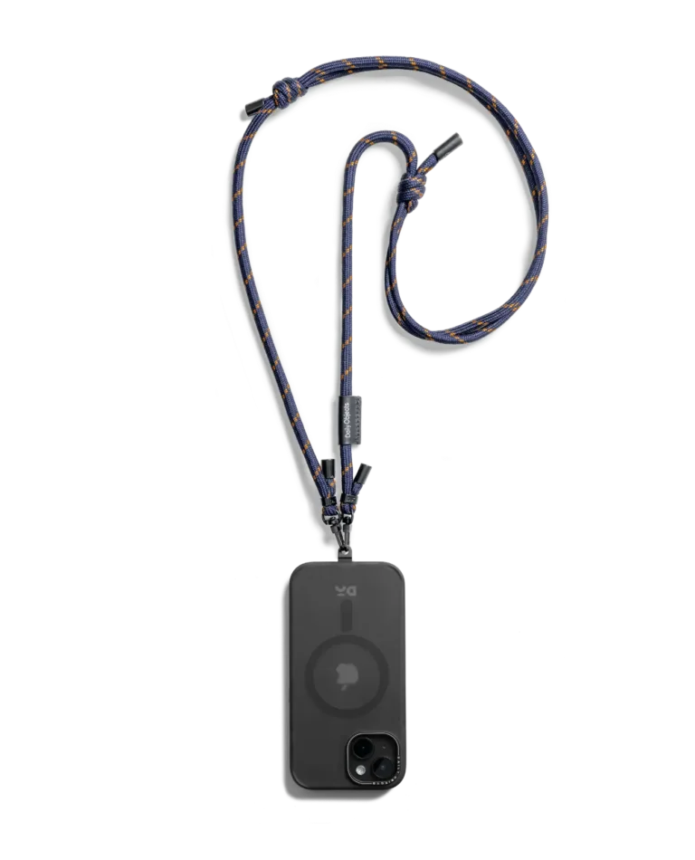 Navy Crossbody Phone Lanyard - Cord
