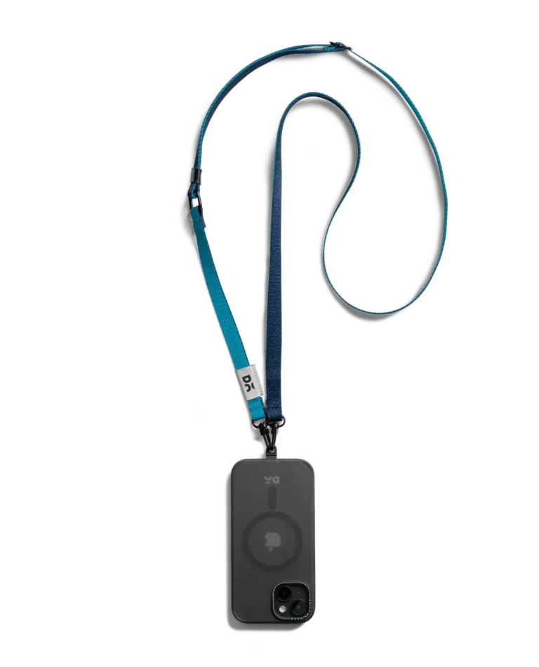 Navy-Sky Crossbody Phone Lanyard - Strap