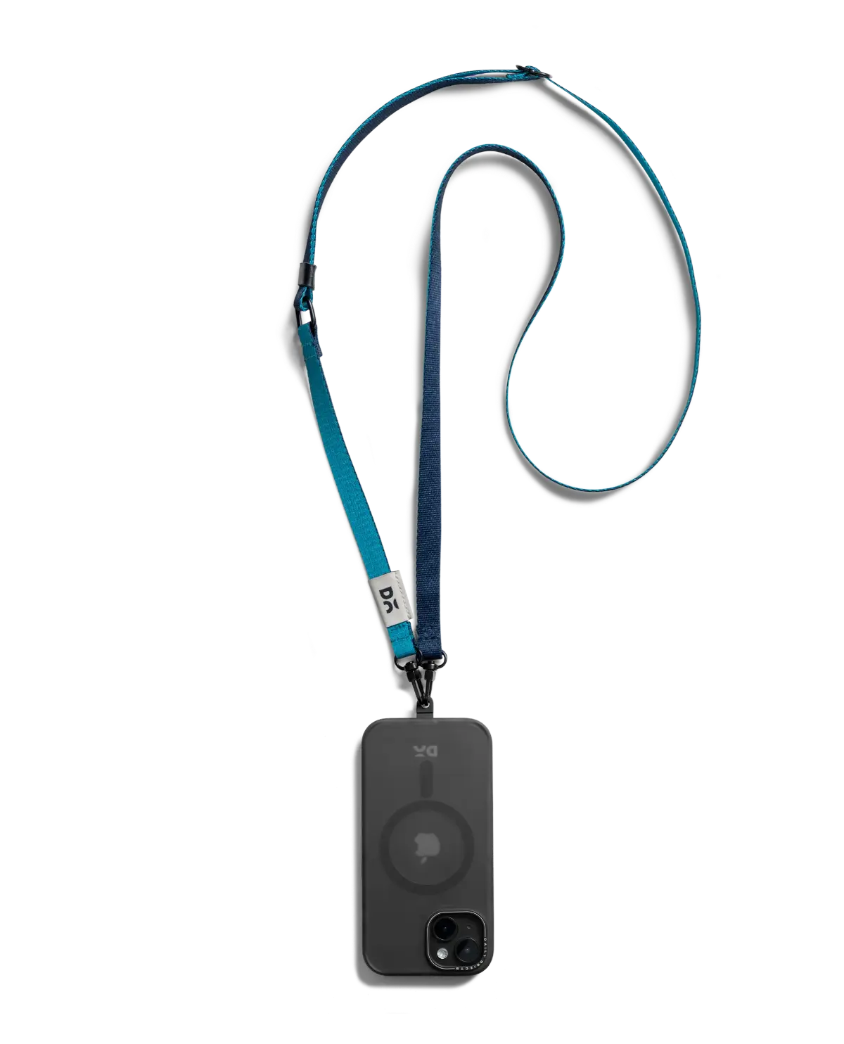 Navy-Sky Crossbody Phone Lanyard - Strap - Image 1