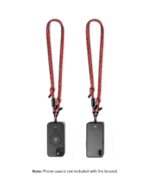 Red Crossbody Phone Lanyard - Cord - Image 4