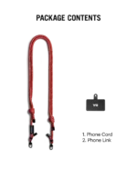Red Crossbody Phone Lanyard - Cord - Image 7