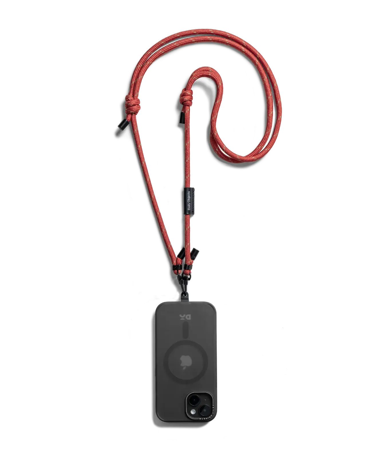 Red Crossbody Phone Lanyard - Cord - Image 1