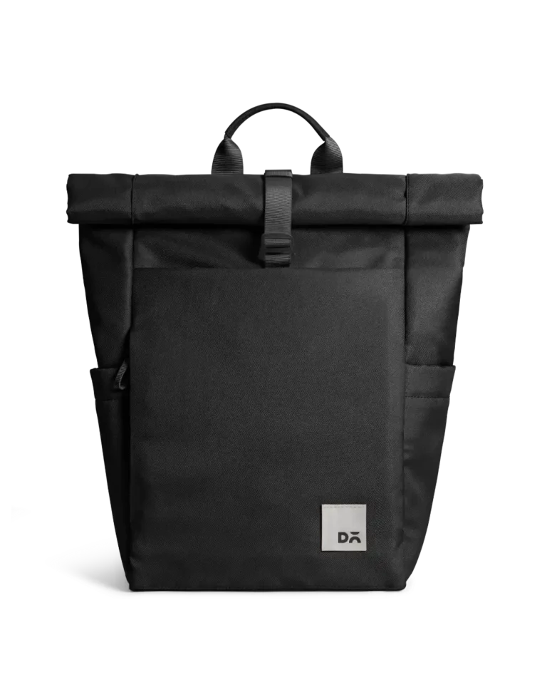 Space Black Miles Roll Top Backpack