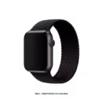 Black Braided Solo Loop Apple WatchBand (38/40/41mm)