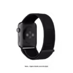 Black Nylon Apple WatchBand (38/40/41mm)