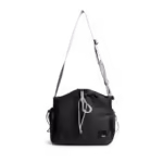 Carbon Black Pass Satchel Bag