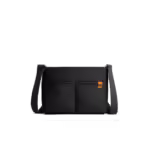 Carbon Black Retreat Crossbody Bag