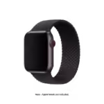 Charcoal Braided Solo Loop Apple WatchBand (42/44/45/49mm)
