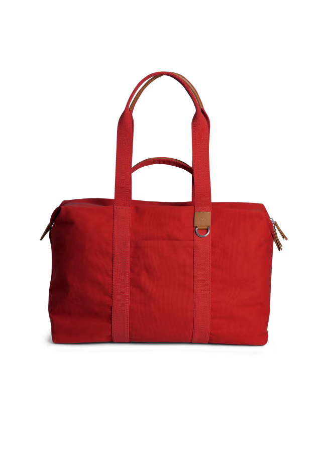 Crimson Red Field Duffle Bag - Image 1