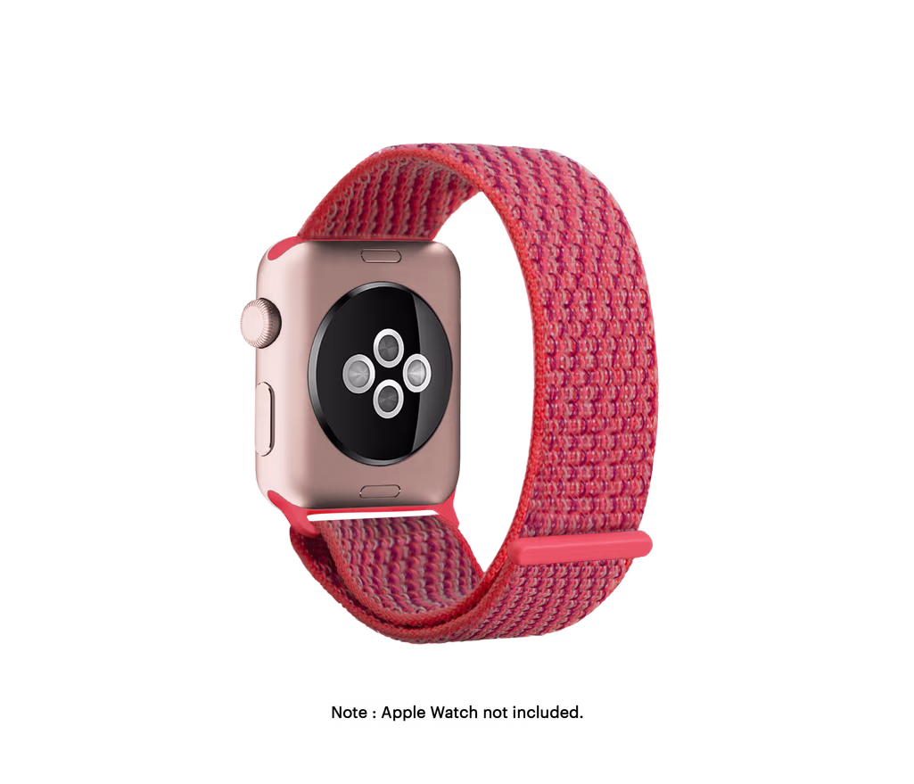 Hibiscus Nylon Apple WatchBand (42/44/45/49mm) - Image 1