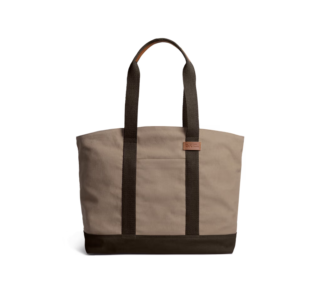 Khaki Beige-Clove Field Tote Bag - Image 1