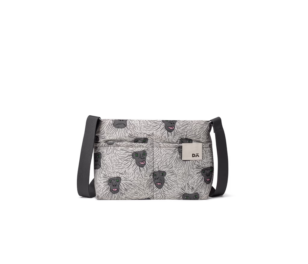 Langoor Retreat Crossbody Bag - White - Image 1