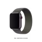 Olive Braided Solo Loop Apple WatchBand (42/44/45/49mm)