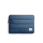Space Blue Stria Laptop Sleeve Bag - Medium