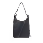 Dark Grey Ray Tote Bag