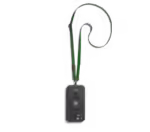 Green Leatherite Crossbody Phone Lanyard - Strap