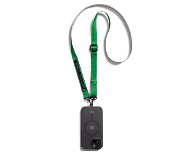 Green Crossbody Utility Phone Lanyard - Strap - Image 1